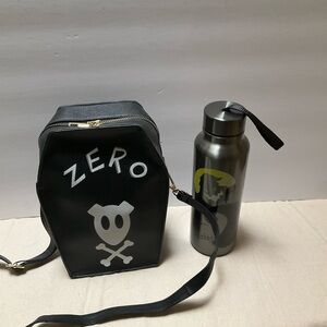 Zero's Dog House Black Crossbody & The Nightmare Before Christmas water bottle